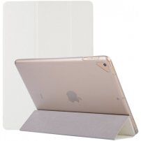 Hedvábné pouzdro s funkcí uspání pro iPad 10,2" (2019-2021) / Air 3 (2019) / Pro 10,5" - bílé
