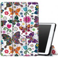 Flipové pouzdro se stojánkem pro iPad 10,2" (2019-2021) - květiny a motýli