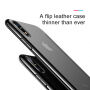 BASEUS flipové pouzdro pro iPhone XR - černá
