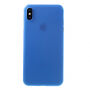 Ultra-tenký plastový kryt pro iPhone XS Max - modrá