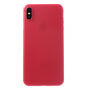 Ultra-tenký plastový kryt pro iPhone XS Max - červená