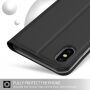 Flipové pouzdro se stojánkem pro iPhone XS Max - černá