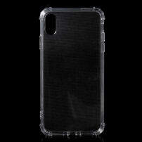 Odolný kryt z měkkého plastu pro iPhone XS Max - transparentní