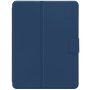 Pouzdro z PU kůže se stojánkem a prostorem na Apple Pencil pro iPad 9,7" (2017/2018) / Air 1 / 2 / Pro 9,7" - tmavě modré