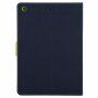 GOOSPERY pouzdro s broušenou texturou pro iPad Air 2 / Pro 9,7" - tmavě modré
