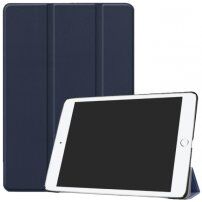 Pouzdro z PU kůže s funkcí uspání pro iPad 9,7" (2017/2018) - tmavě modré
