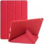 Pouzdro s origami stojánkem pro iPad 9,7" (2017/2018) / Air 1 / 2 / Pro 9,7" - červené