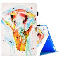 Pouzdro s prostorem na karty pro iPad 9,7" (2017/2018) / Air 1 / 2 / Pro 9,7" - barevný slon