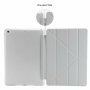 Pouzdro s origami stojánkem pro iPad 9,7" (2017/2018) / Air 1 / 2 / Pro 9,7" - šedé