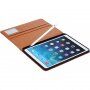 Peněženkové pouzdro s prostorem na Apple Pencil a karty pro iPad 9,7" (2017/2018) / Air 1 / 2 / Pro 9,7" - vínové