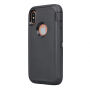 Odolné / prachuvzdorné pouzdro pro iPhone XS Max - černé