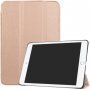 Pouzdro z PU kůže s funkcí uspání pro iPad 9,7" (2017/2018) - zlaté
