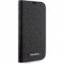 Karl Lagerfeld Saffiano Monogram flipové pouzdro pro iPhone 14 Pro Max - černé