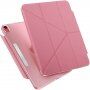 UNIQ Camden pouzdro s origami stojánkem pro iPad 10,9" (2022) / 11" (2025) - růžové