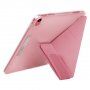 UNIQ Camden pouzdro s origami stojánkem pro iPad 10,9" (2022) / 11" (2025) - růžové