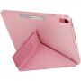 UNIQ Camden pouzdro s origami stojánkem pro iPad 10,9" (2022) / 11" (2025) - růžové