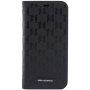 Karl Lagerfeld Saffiano Monogram flipové pouzdro pro iPhone 14 Pro - černé