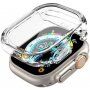 Spigen Ultra Hybrid pouzdro s ochranou displeje pro Apple Watch Ultra 49mm - čiré