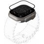 UAG Glass Shield Plus tvrzené sklo pro Apple Watch Ultra 49mm