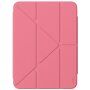 UNIQ Camden pouzdro s origami stojánkem pro iPad 10,9" (2022) / 11" (2025) - růžové