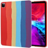 Silikonový kryt pro iPad Pro 12,9" (2018-2022) - duhový