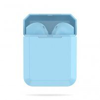 InPods 2 bezdrátová bluetooth sluchátka s nabíjecím pouzdrem pro Apple zařízení - modrá