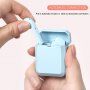 InPods 2 bezdrátová bluetooth sluchátka s nabíjecím pouzdrem pro Apple zařízení - modrá