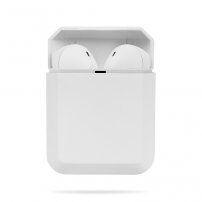 InPods 2 bezdrátová bluetooth sluchátka s nabíjecím pouzdrem pro Apple zařízení - bílá