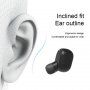 TWS-M1 bezdrátová bluetooth sluchátka s nabíjecím pouzdrem pro Apple zařízení - bílá