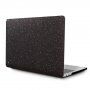 Třpytivý kryt s černou spodní částí pro MacBook Pro 13" (A1706 / A1708 / A1989 / A2159) - černý