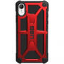 UAG Monarch pouzdro pro Apple iPhone XR - červené