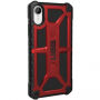 UAG Monarch pouzdro pro Apple iPhone XR - červené