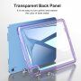 Transparentní kryt pro iPad 10,9" (2022) / 11" (2025) - fialový