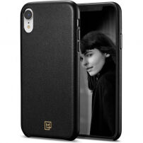 Spigen La Manon Câlin kryt pro Apple iPhone XR - černá