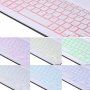Pouzdro s podsvícenou klávesnicí a prostorem na Apple Pencil pro iPad 9,7" (2017/2018) / Air 1 / 2 / Pro 9,7" - růžové