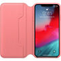 Originální Apple Folio kožené pouzdro pro iPhone XS Max - pivoňkově růžová