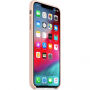 Originální Apple silikonový kryt pro iPhone XS Max - pískově růžový