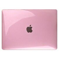 Lesklý transparentní kryt pro MacBook Pro 13" (A1706 / A1708 / A1989 / A2159) - růžový