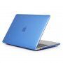 Lesklý transparentní kryt pro MacBook Pro 15" (A1707 / A1990) - tmavě modrý