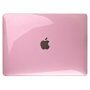 Lesklý transparentní kryt pro MacBook Pro 15" (A1707 / A1990) - růžový