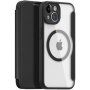 DUX DUCIS Skin X flipové pouzdro s MagSafe pro iPhone 14 Plus - černé