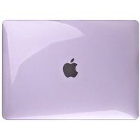 Lesklý transparentní kryt pro MacBook 12" (A1534) - fialový