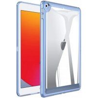 Transparentní kryt pro iPad 10,2" (2019-2021) - modrý