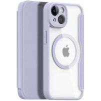 DUX DUCIS Skin X flipové pouzdro s MagSafe pro iPhone 14 Plus - fialové
