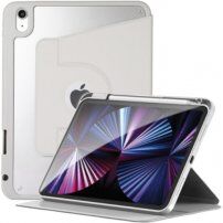 Otočné 360° pouzdro s prostorem na Apple Pencil pro iPad mini 6 / mini 7 - šedé