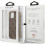 Guess Charms Hard Case kryt pro iPhone XR / 11 - hnědý