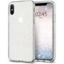 Spigen Liquid Crystal Glitter kryt pro iPhone XS / X - čirý