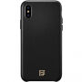 Spigen La Manon Câlin kryt pro Apple iPhone XS / X - černá