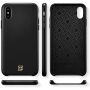 Spigen La Manon Câlin kryt pro Apple iPhone XS / X - černá