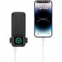 BELKIN powerbanka s rychlým bezdrátovým nabíjením pro Apple Watch s portem USB-C - 10 000 mAh - černá